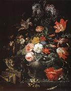 REMBRANDT Harmenszoon van Rijn The Overturned Bouquet oil